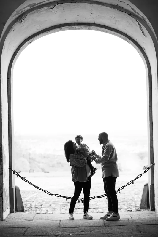 Familie mit Baby outdoor, Familienfotografie – Euripidis Photography Stuttgart